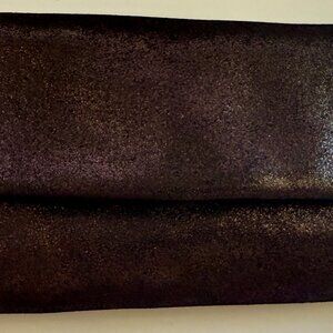Crazy Lou Paris Wallet Shiny Dark Brown